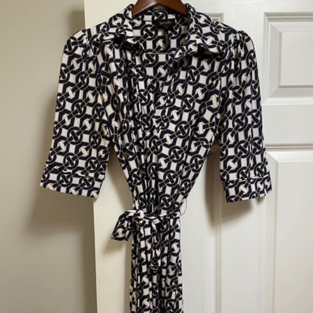 Laundry mini dress